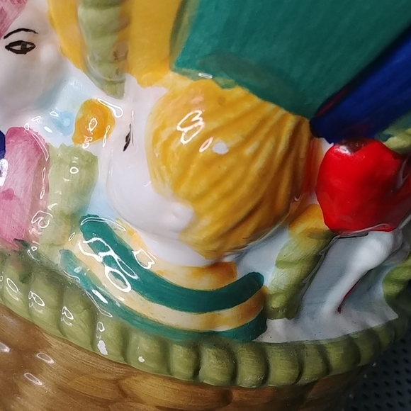 Ceramic Hot air balloon cookie jar - Picture 8 of 8